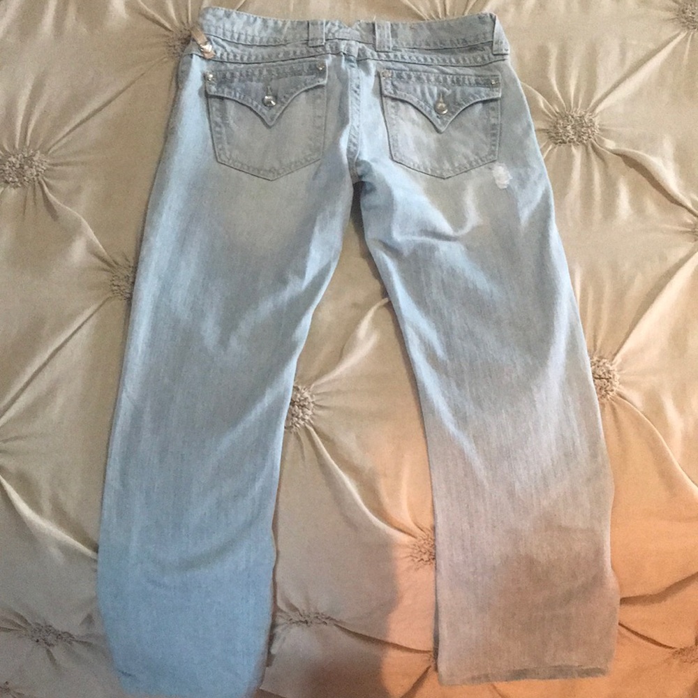 Twisted Heart designer jeans